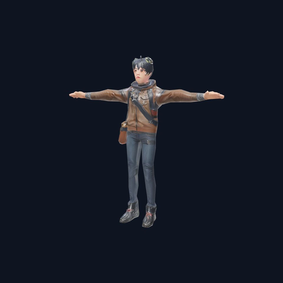 Adventure Character Model Pack  Teen Explorer